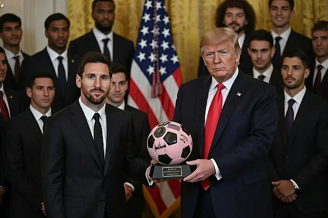 Donald Trump chamou o Palmeiras de melhor time brasileiro ao relembrar jogo contra o Inter Miami de Messi na Copa do Mundo de Clubes.