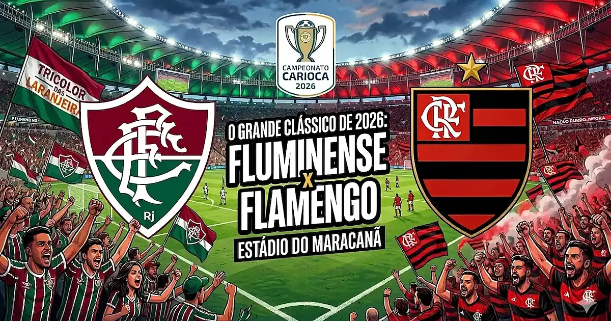 Fluminense x Flamengo: tudo sobre a final do Campeonato Carioca 2026 no Maracanã