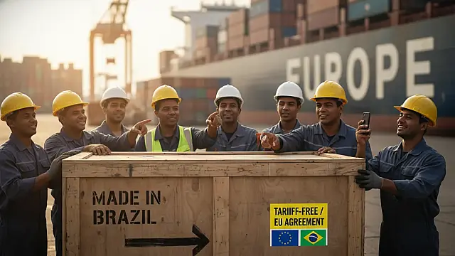 Acordo comercial abre mercado de 700 milhões de consumidores para produtos brasileiros.
