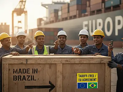 Acordo comercial abre mercado de 700 milhões de consumidores para produtos brasileiros.