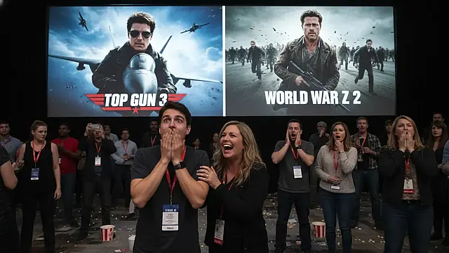 Tom Cruise e Brad Pitt retornam para as sequências de Top Gun e Guerra Mundial Z produzidas pela Paramount.