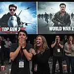 Paramount confirma Top Gun 3 e Guerra Mundial Z 2 com retornos de Tom Cruise e Brad Pitt