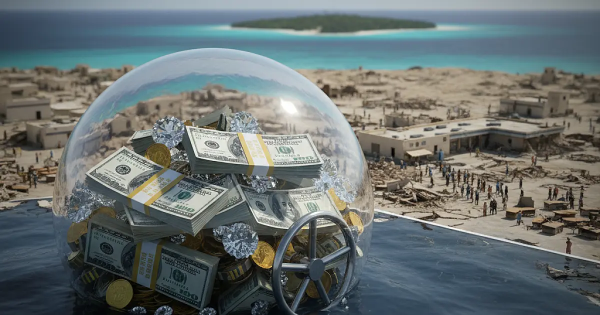 Riqueza de super-ricos em paraísos fiscais supera patrimônio de 4 bilhões de pessoas