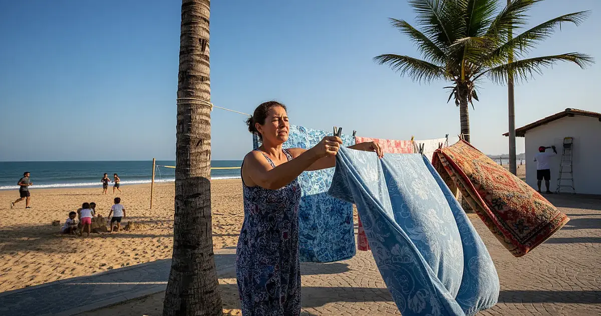 Bloqueio atmosférico garante dias de sol e tempo seco no Litoral de SP até quarta-feira
