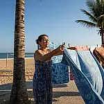 Bloqueio atmosférico garante dias de sol e tempo seco no Litoral de SP até quarta-feira
