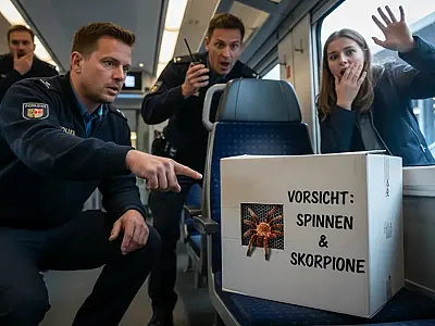 Vinte tarântulas foram encontradas em trem regional após passageira esquecer pacote.