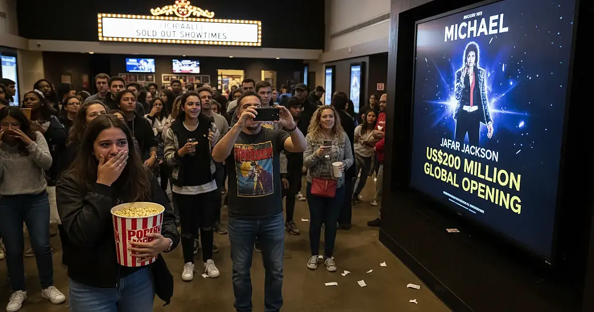 Cinebiografia 'Michael' quebra recordes e prova que o reinado de Michael Jackson continua absoluto