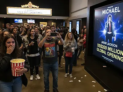Jaafar Jackson interpreta Michael Jackson em cinebiografia que dominou as bilheterias mundiais em seu lançamento.
