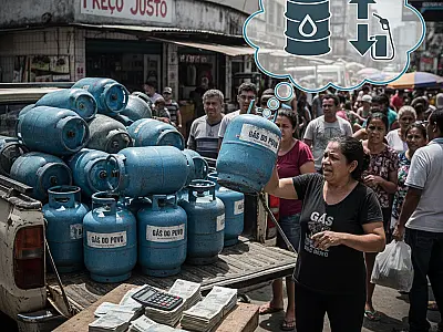 Presidente Lula discute estratégias para controlar preços de combustíveis e gás de cozinha.