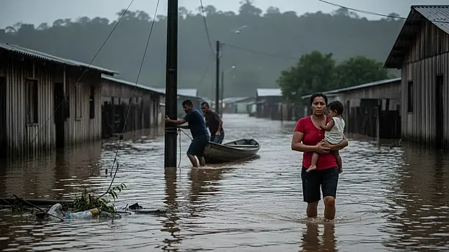 Nuvens carregadas e instabilidade marcam o clima no Brasil durante o fim de semana prolongado.