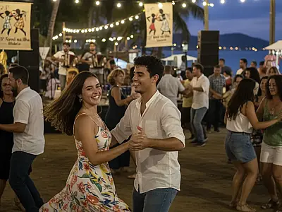 Festival Forró na Ilha celebra com grandes atrações e oficinas de dança em Ilhabela.