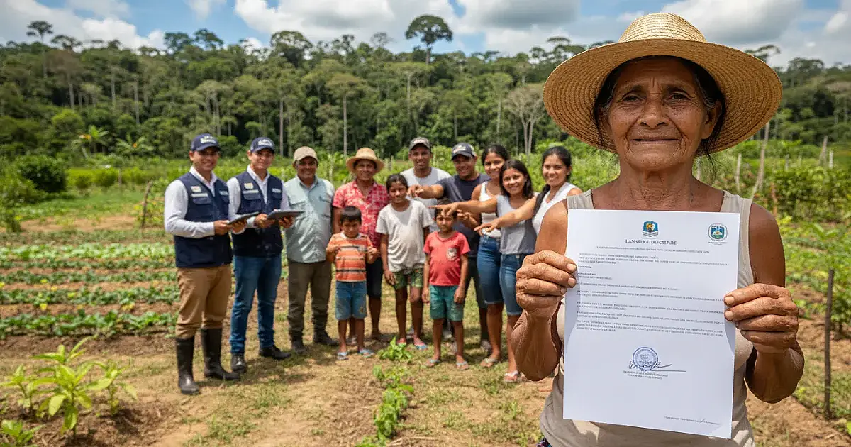 Amazônia: Governo destina R$ 132 milhões para regularizar terras e apoiar 7 mil famílias