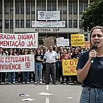 Crise na USP: Estudantes e funcionários intensificam greve por moradia e auxílio
