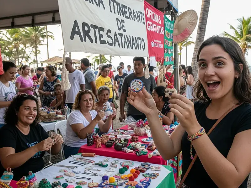 Guarujá recebe feira com oficinas gratuitas e artesanato a partir de R$ 2