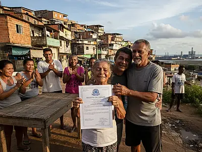 A Vila São José em Cubatão entra em nova fase com a regularização fundiária garantida pela União.