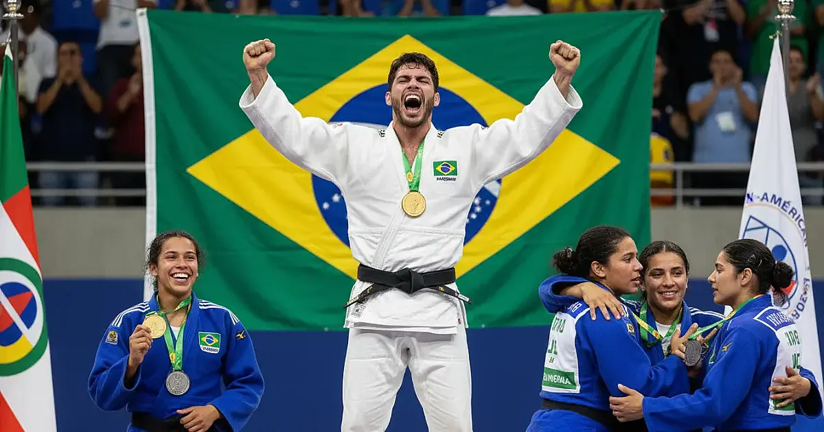 Brasil domina primeiro dia do Pan de Judô com seis medalhas e dois ouros