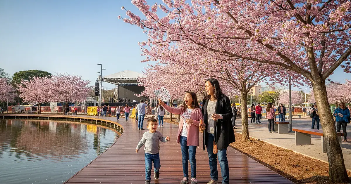 Festa da Cerejeira de Garça oficializa datas para 2026 e projeta edição histórica com lago revitalizado