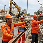 Santos lança megaprojeto de R$ 41 milhões para modernizar canais e reforçar drenagem até 2028