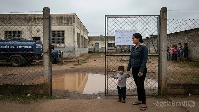Falta de parques e áreas verdes atinge mais de 60% das unidades de ensino infantil no país.