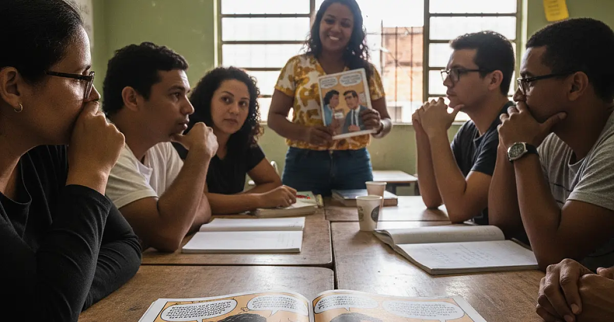 Quadrinhos na EJA: arte vira arma contra o assédio moral