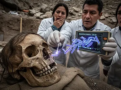 Análise genética de crânio mumificado na Bolívia revelou cepa ancestral de bactéria patogênica.