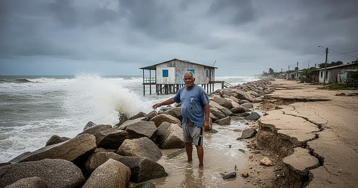Ilha Comprida sob ameaça: o avanço do mar que está 'devorando' o paraíso paulista