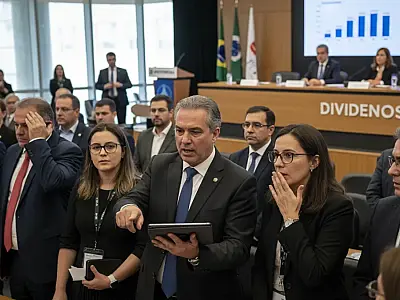 Sede da Petrobras no Rio de Janeiro, onde ocorre a assembleia decisiva sobre o futuro da estatal.