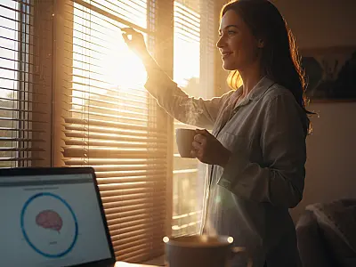 Pesquisas indicam que 10 minutos de luz natural pela manhã podem ser mais eficazes que a cafeína para a clareza mental.