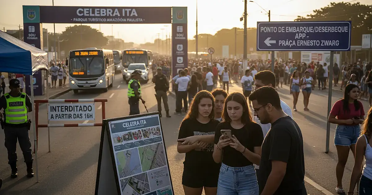 Celebra Ita em Itanhaém: veja como fica o trânsito e o transporte para os shows de Ana Castela e Thiaguinho