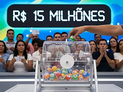 Mega-Sena: prêmio acumulado de R$ 15 milhões desafia a sorte nesta terça-feira