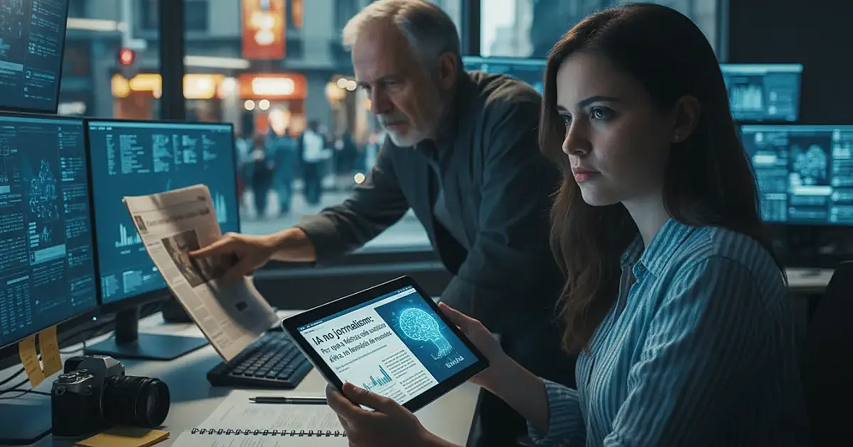 IA no jornalismo: Por que a técnica não substitui a ética na formação de novos profissionais