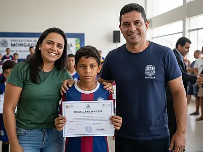 Novo programa Bolsa Atleta de Mongaguá agora contempla crianças a partir dos 10 anos de idade.