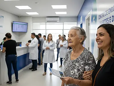 Novo Centro Municipal de Endocrinologia e Diabetes em Itanhaém oferece suporte multidisciplinar e monitoramento contínuo.