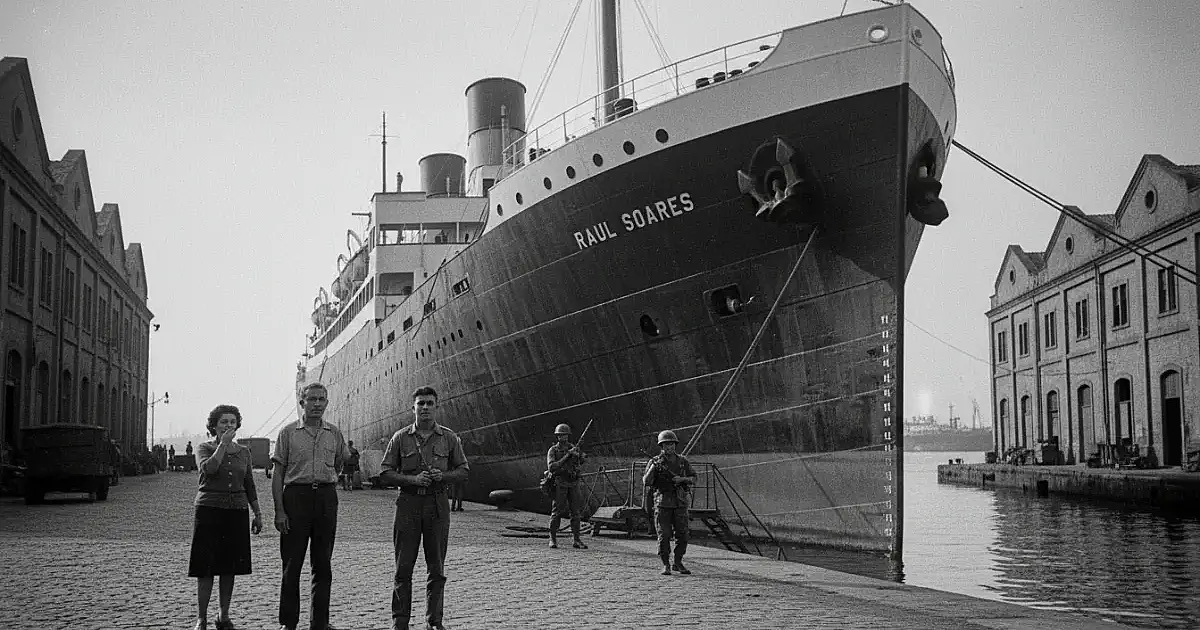 Navio-prisão Raul Soares: A sombra da ditadura que ainda ecoa no Porto de Santos após 60 anos