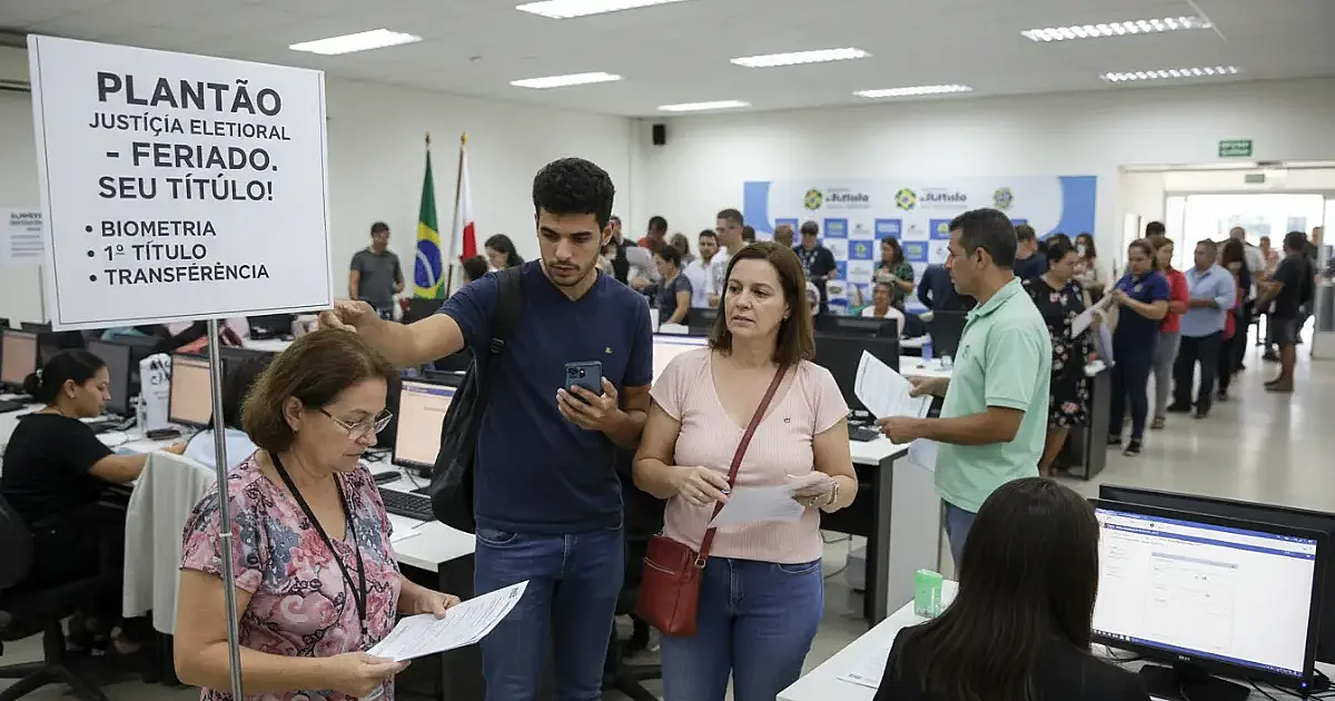 Justiça Eleitoral abre no feriado para mutirão de regularização do título; veja como participar
