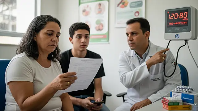Aferição regular da pressão arterial é a única forma de diagnosticar a hipertensão precocemente.