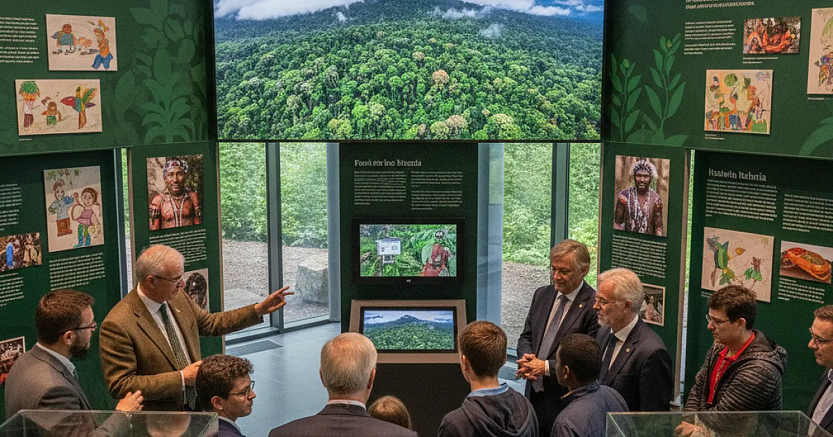Parques nacionais brasileiros levam riqueza tropical para a Alemanha