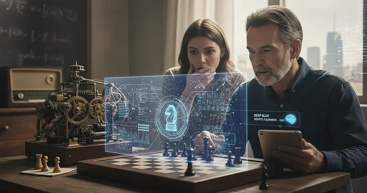 A Revolução Silenciosa: Como a Inteligência Artificial Evoluiu do Xadrez para Dominar o Cotidiano