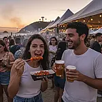 São Vicente recebe festivais de cultura coreana e cerveja artesanal no feriado