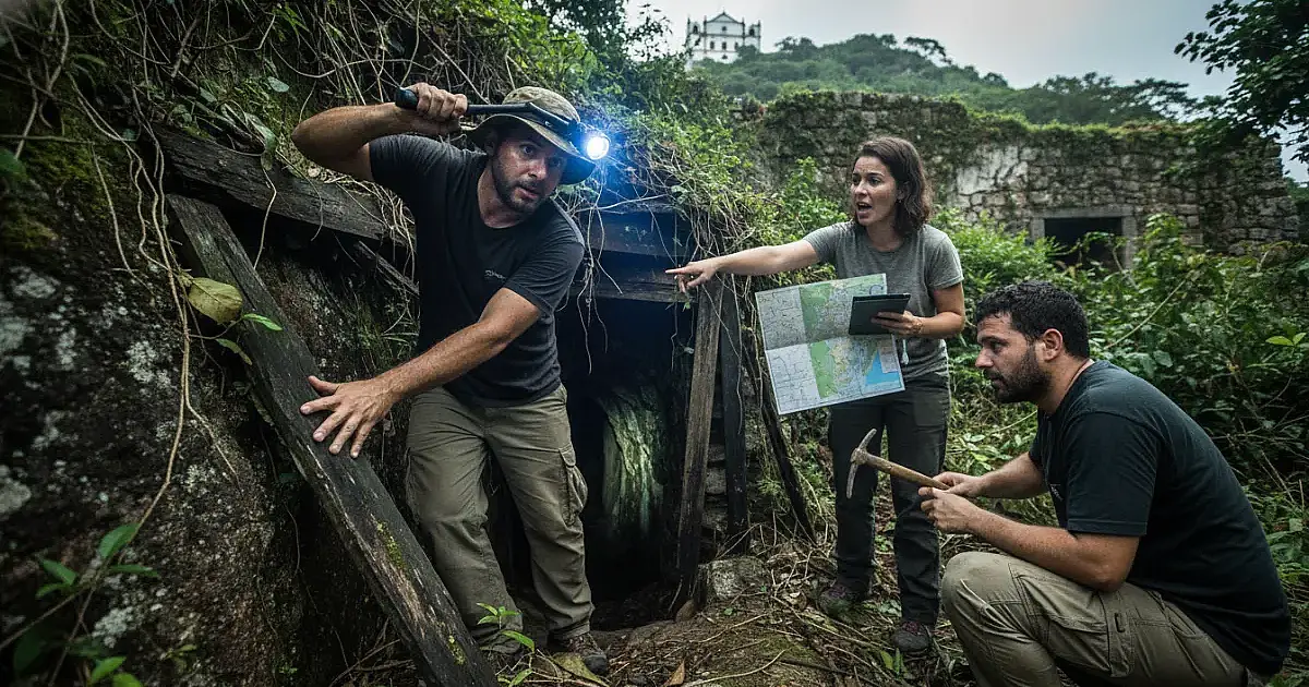 O enigma sob o Monte Serrat: os mistérios da gruta escondida em Santos