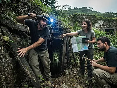 O Monte Serrat em Santos abriga lendas de túneis que conectariam o porto a esconderijos históricos.