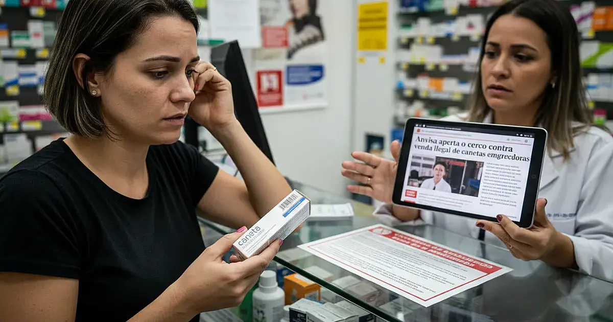 Anvisa aperta o cerco contra venda ilegal de canetas emagrecedoras