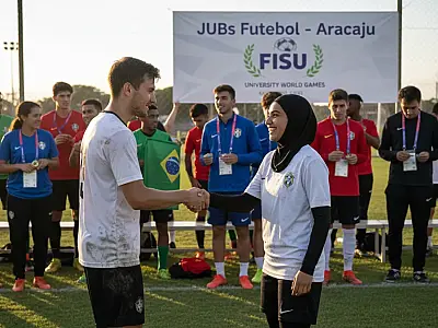 Atletas universitários de diferentes nações buscam integração e paz através do esporte em eventos globais.