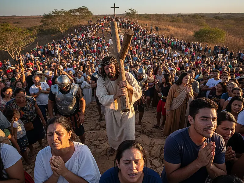 Fé e tradição: Via Sacra do Morro da Capelinha chega à 53ª edição no DF