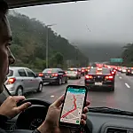 Volta do litoral: Anchieta e Imigrantes registram lentidão no sentido São Paulo