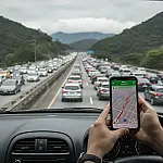 Volta da Páscoa: Motoristas enfrentam mais de 10 km de lentidão no Sistema Anchieta-Imigrantes