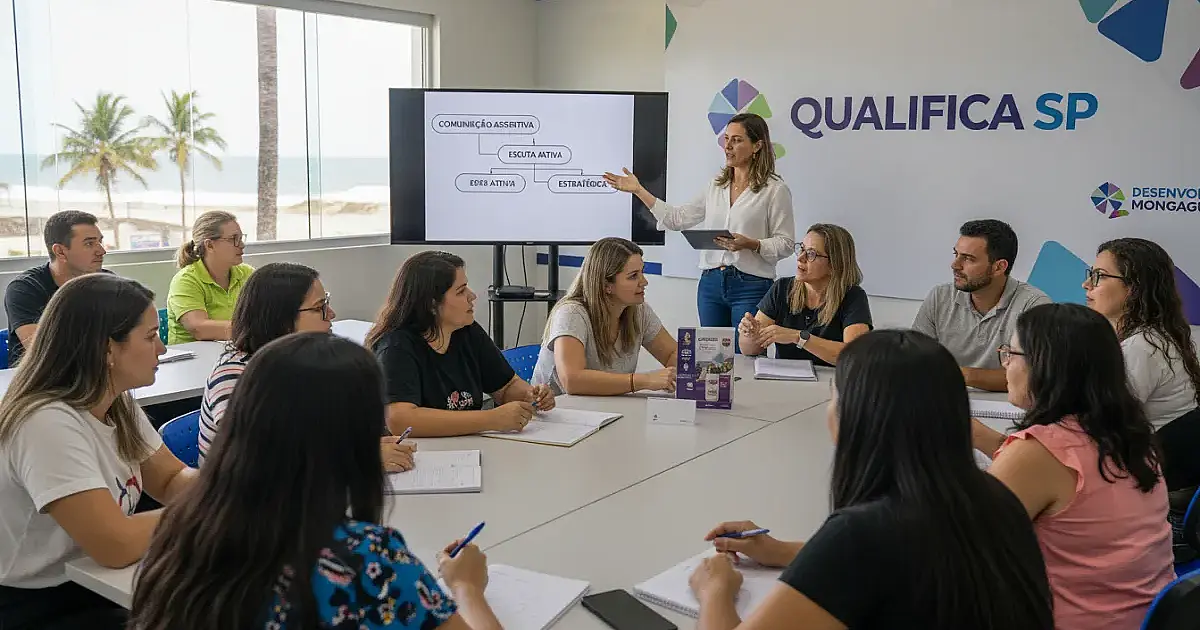 Mongaguá abre curso gratuito de vendas para impulsionar o comércio local