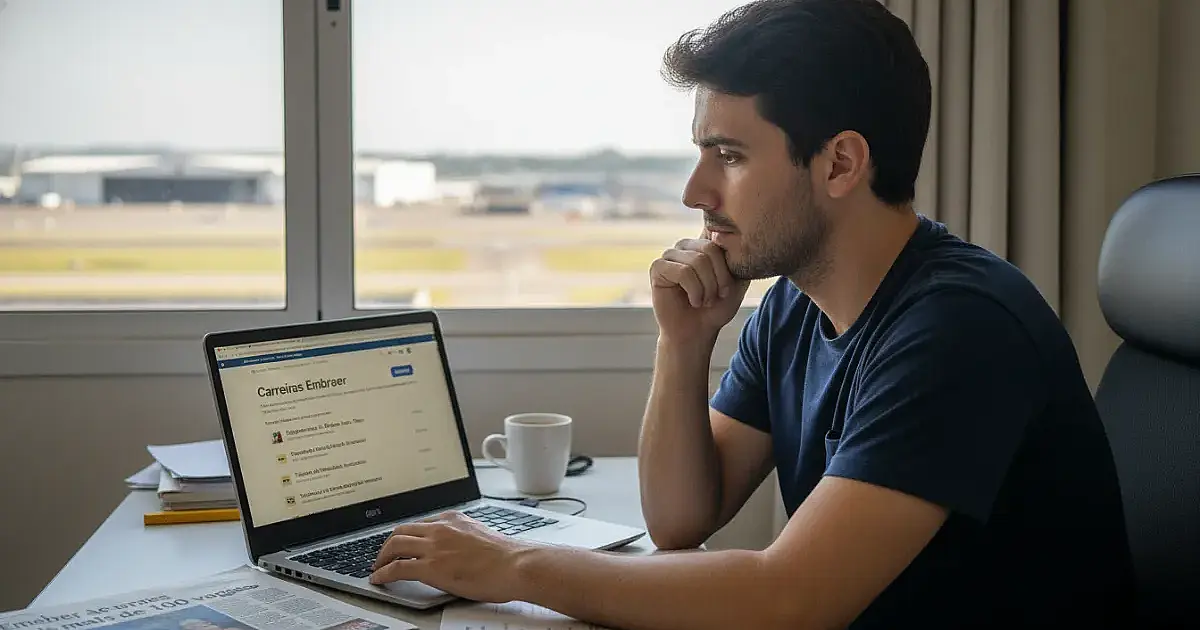 Embraer abre mais de 100 vagas de emprego em São Paulo; veja como participar