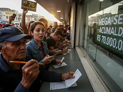Prêmio da Mega-Sena acumulou para R$ 70 milhões e atrai apostadores de todo o Brasil.