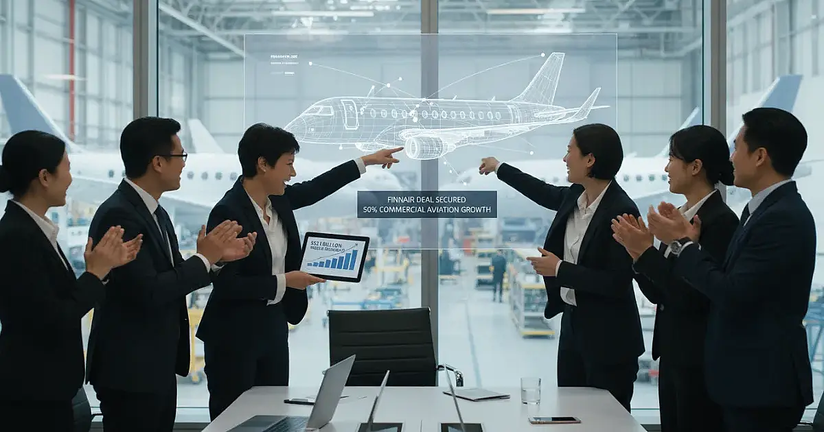 Embraer atinge recorde histórico com US$ 32,1 bilhões em pedidos no início de 2026